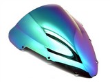 Honda Cbr 600 F4I Iridium Rainbow Double Bubble Windscreen Shield 2001-2006